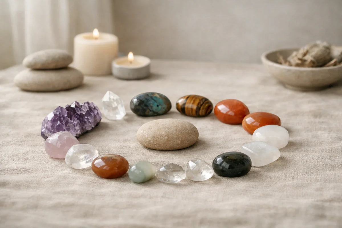 Les Pierres Naturelles pour la Méditation et la — Lithothérapie & Pierres Naturelles Luuckk