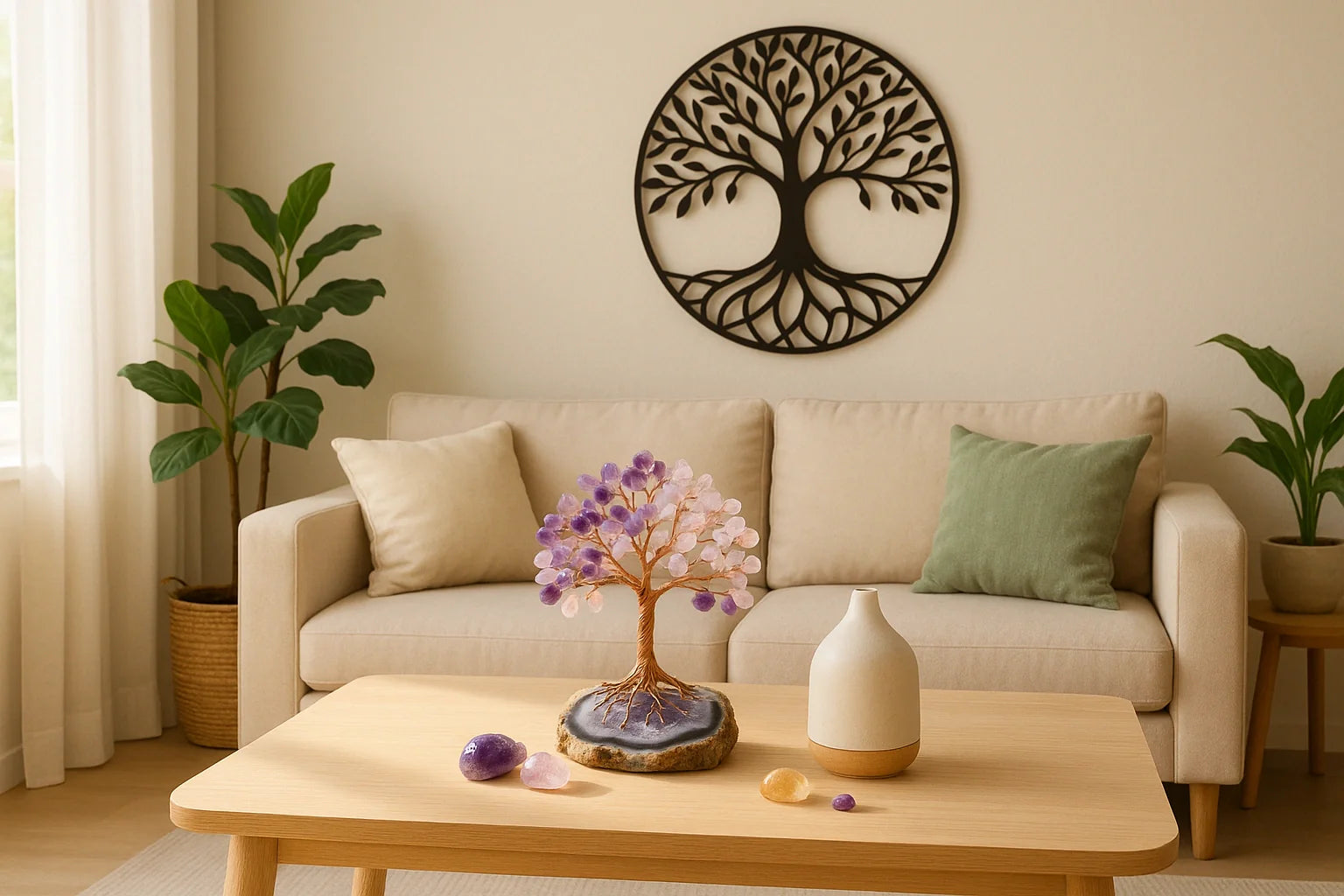 Décoration Intérieure avec l’Arbre de Vie : Harmonie et Spiritualité dans Votre Maison