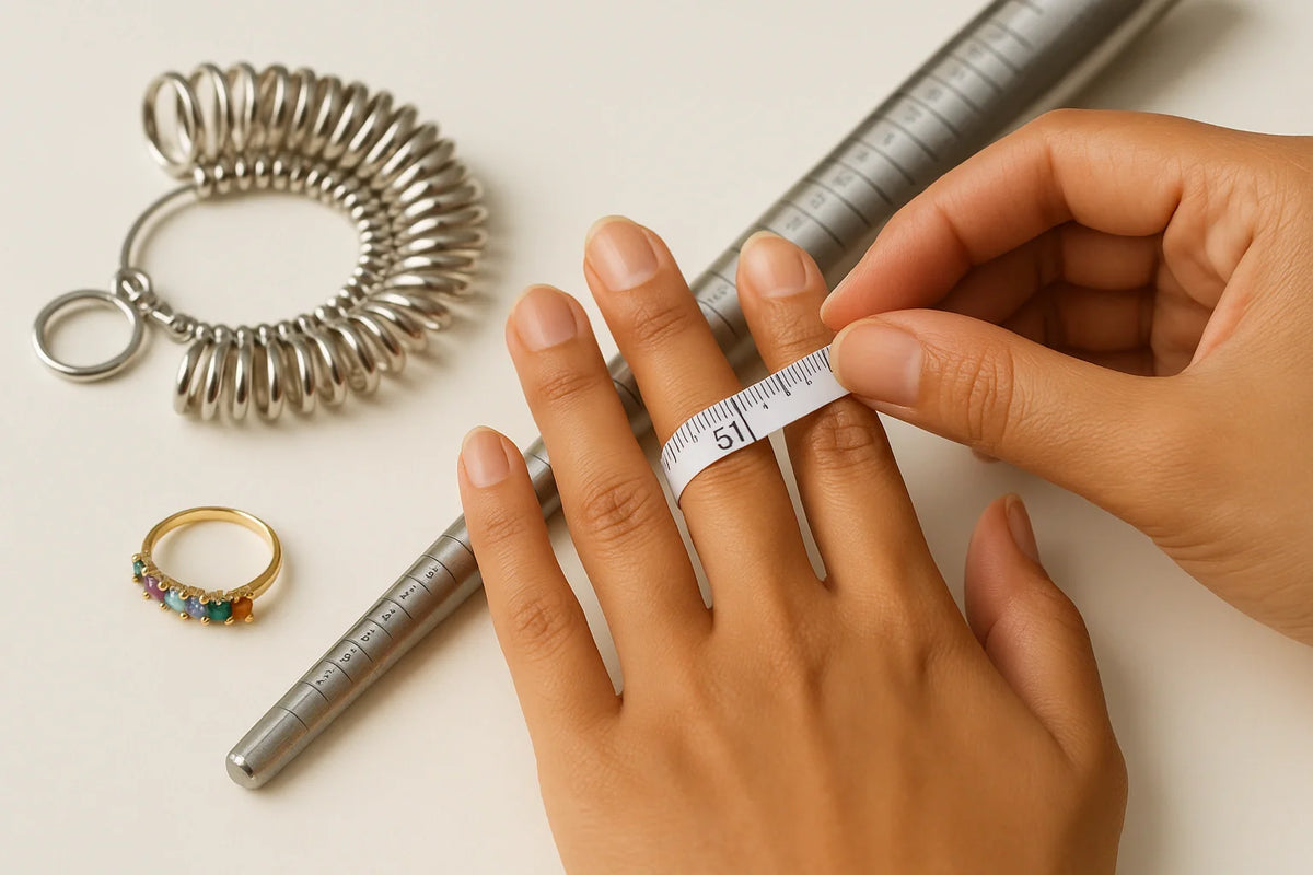 Comment choisir la taille parfaite de bague ? — Lithothérapie & Pierres Naturelles Luuckk