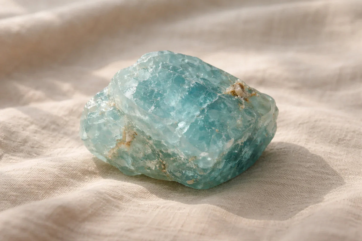 Aigue Marine — Lithothérapie & Pierres Naturelles Luuckk
