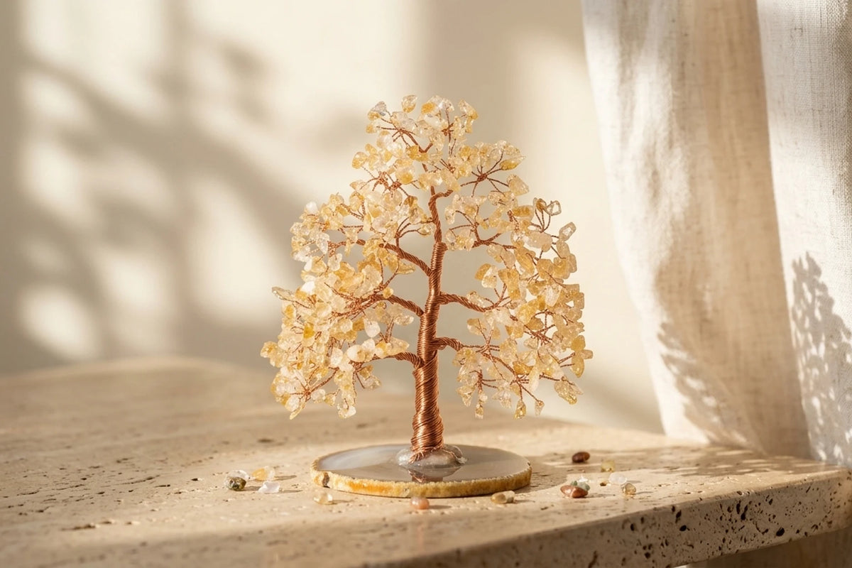 Arbre de Vie en Citrine : Signification et Guide Complet