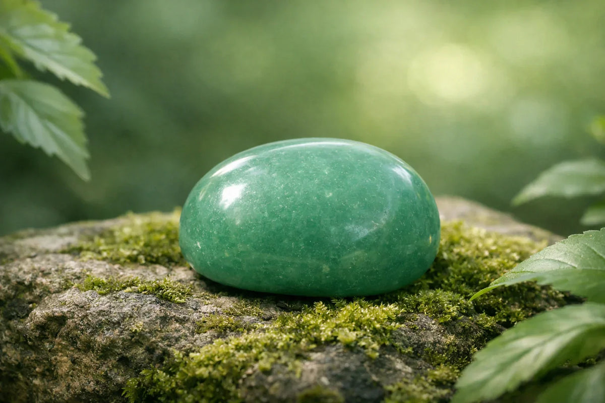 Aventurine Verte — Lithothérapie & Pierres Naturelles Luuckk