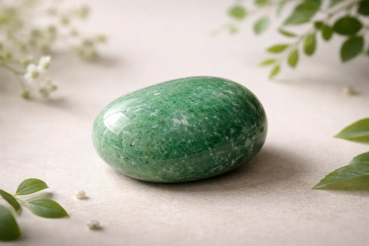 Bienfaits et Vertus de la Aventurine verte — Lithothérapie & Pierres Naturelles Luuckk