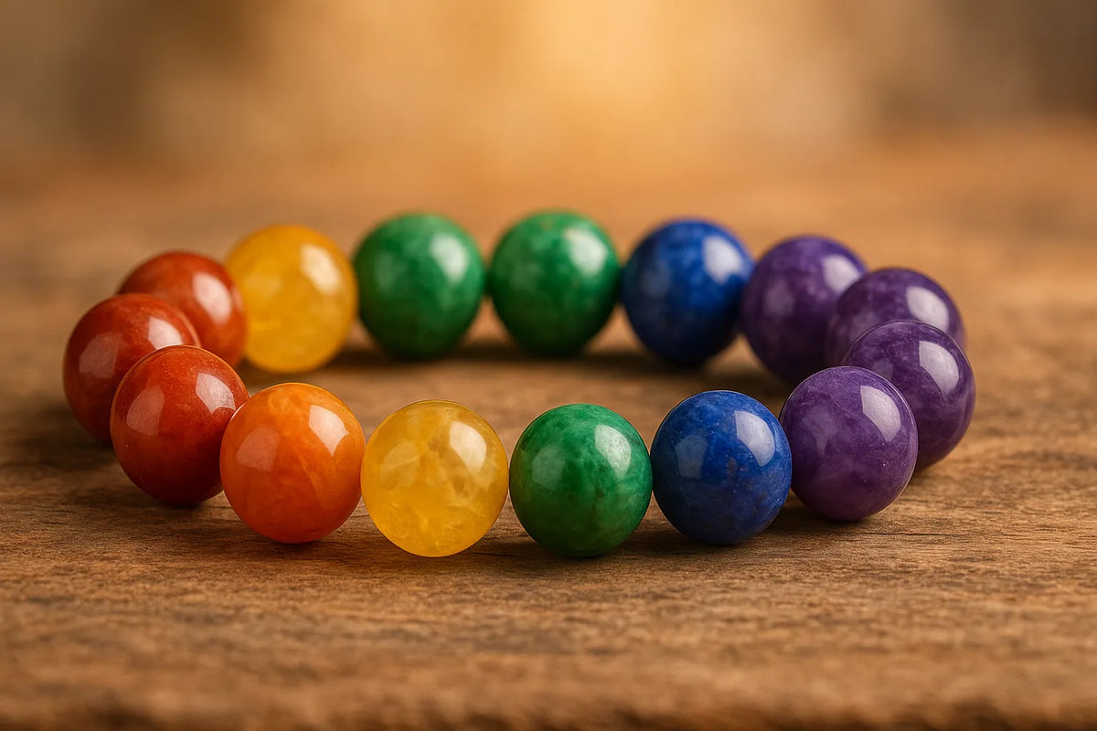 Bijoux 7 Chakras — Lithothérapie & Pierres Naturelles Luuckk