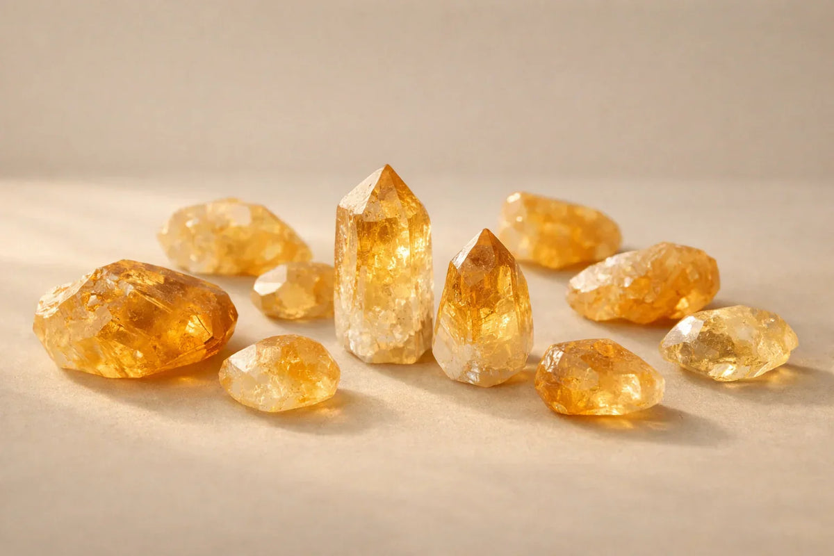 Citrine : Pierre de Joie et d’Abondance — Lithothérapie & Pierres Naturelles Luuckk