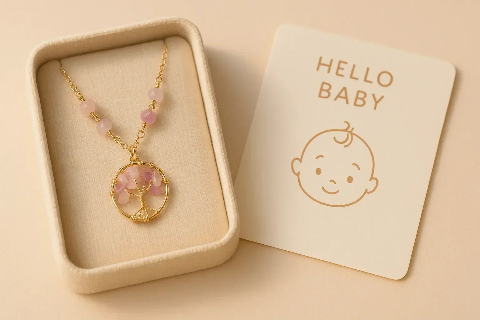 Collier Arbre de Vie pour Bébé : Un Cadeau Tendre et Chargé d’Amour