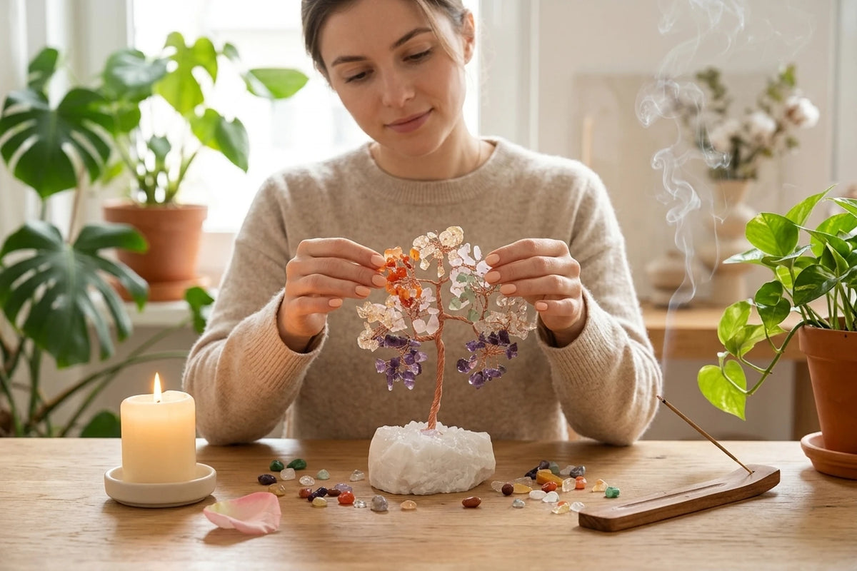 Comment ouvrir et présenter un arbre de vie ?