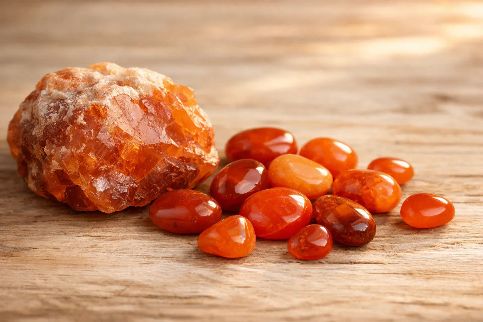 Cornaline : Pierre de Vitalité et de Motivation