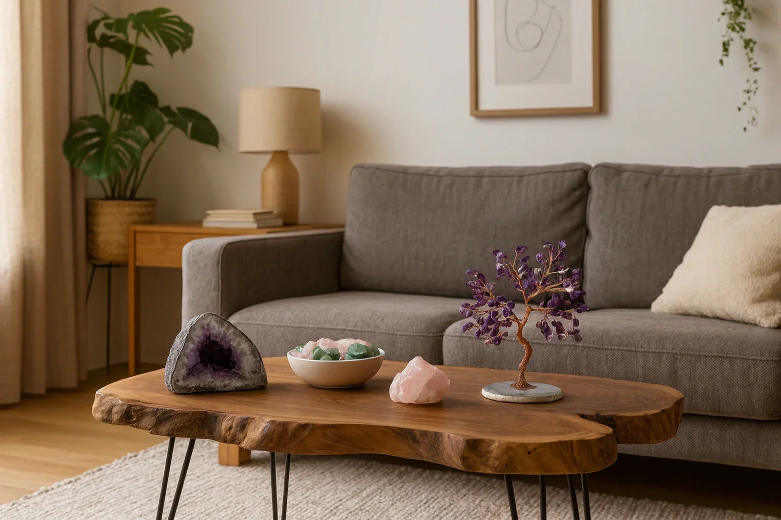 Décoration et Bien-Être : Comment Intégrer les Pierres Naturelles dans Votre Intérieur