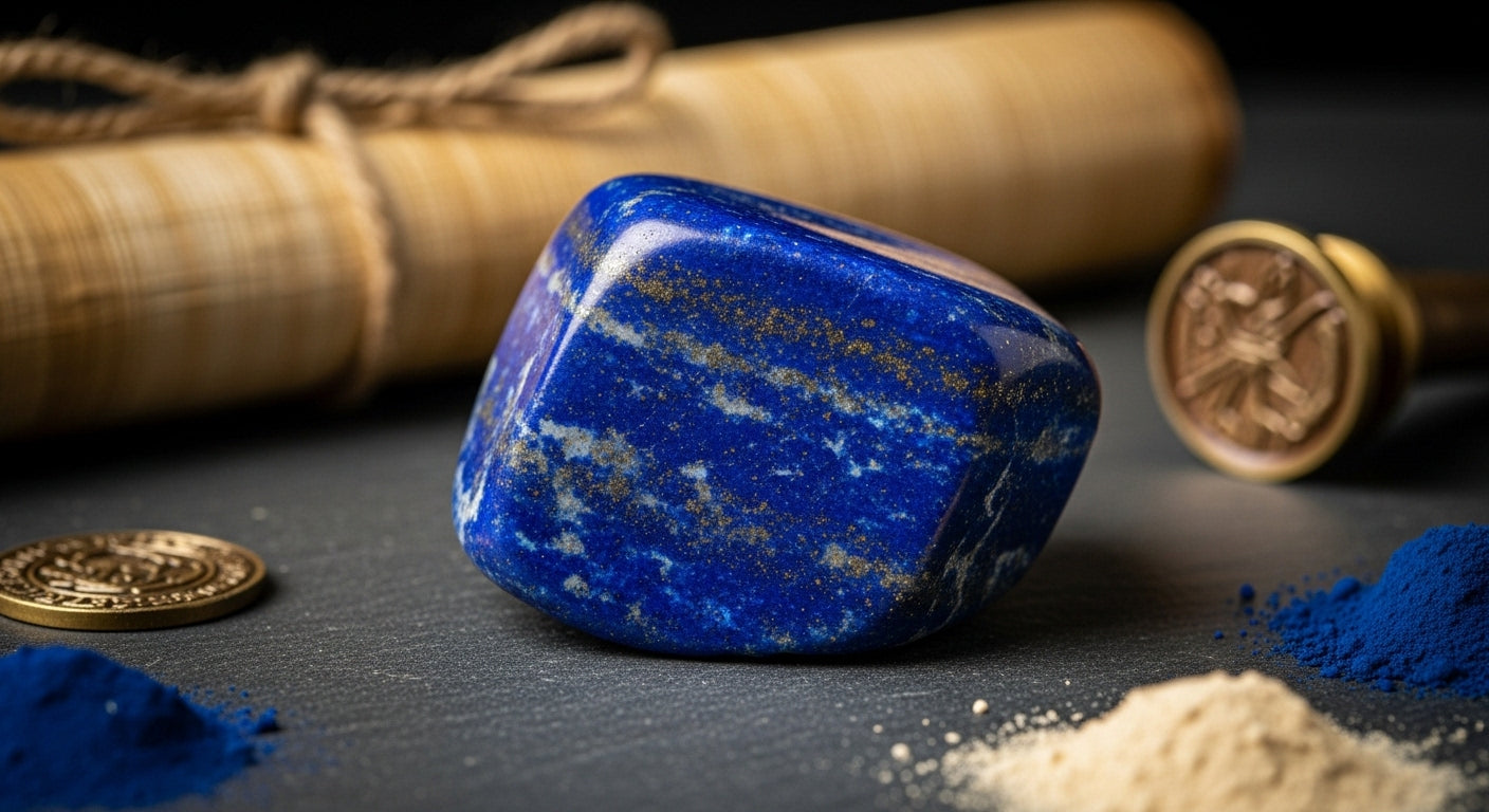 L’Histoire Fascinante du Lapis-Lazuli : Une Pierre Royale et Spirituelle