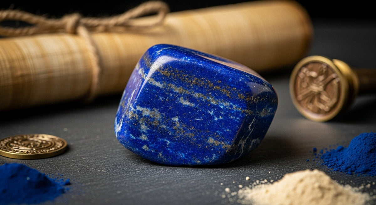L’Histoire Fascinante du Lapis-Lazuli — Lithothérapie & Pierres Naturelles Luuckk
