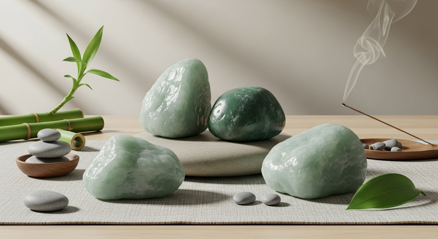 Jade et Lithothérapie : Une Pierre Naturelle pour Équilibrer Corps et Esprit