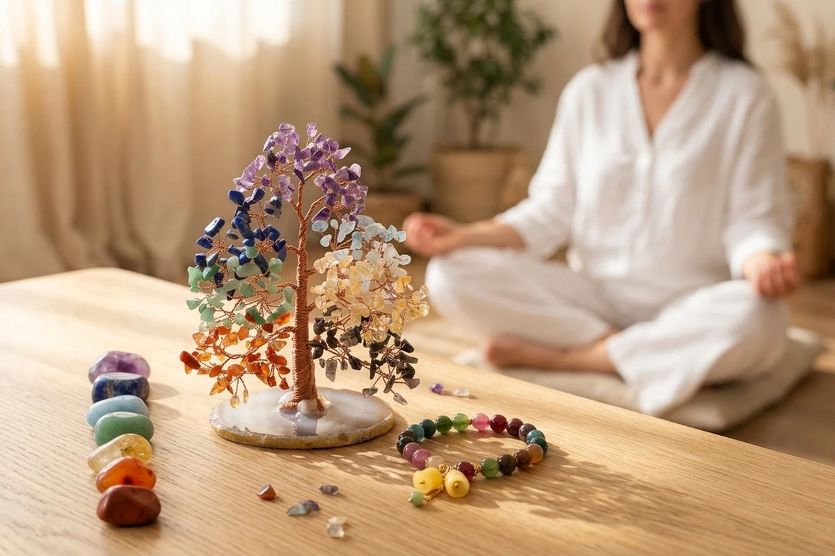 Pierres Naturelles et Chakras : Harmoniser votre Énergie