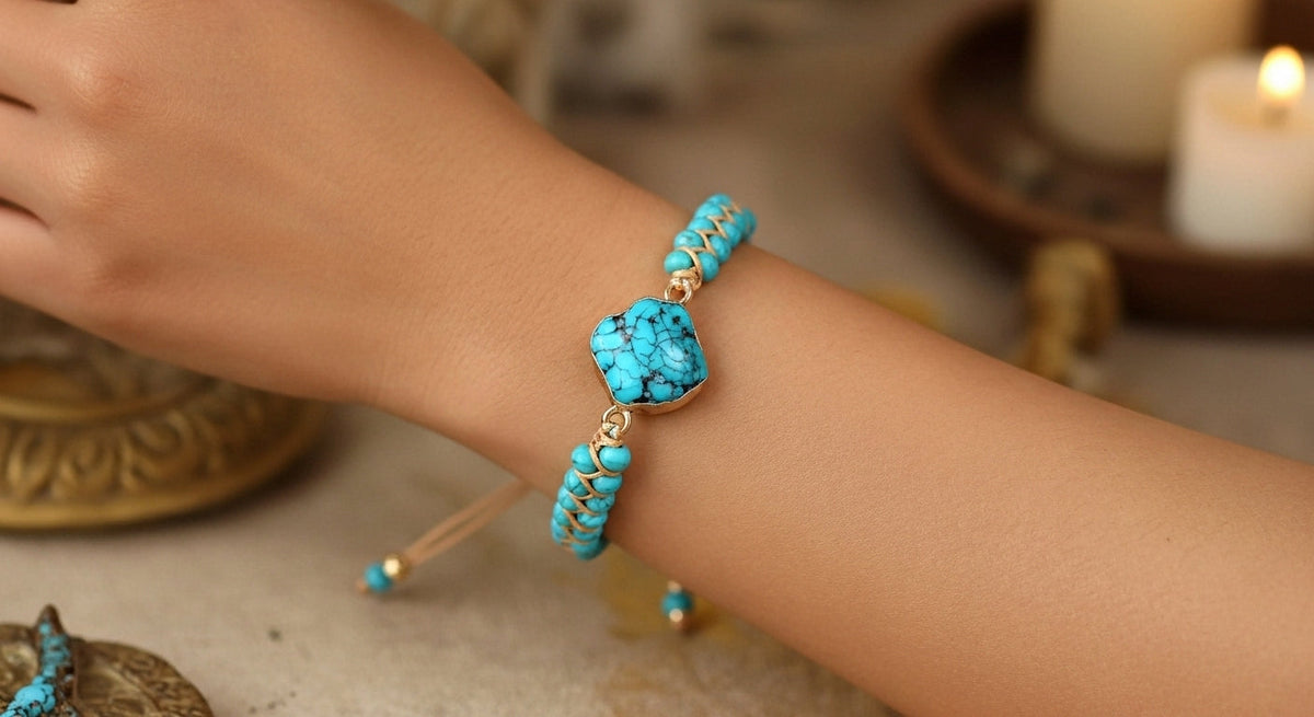 Pourquoi porter un bijou en turquoise au — Lithothérapie & Pierres Naturelles Luuckk