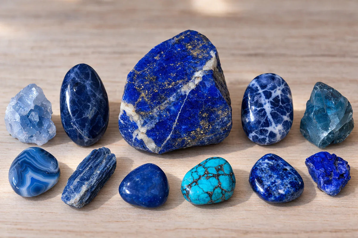 Lapis Lazuli véritable ou faux — Lithothérapie & Pierres Naturelles Luuckk