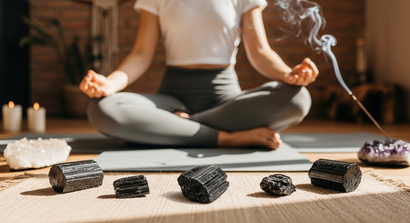 Tourmaline : comment l’utiliser en méditation ou en yoga ?