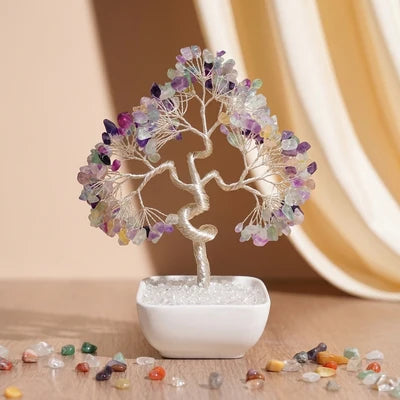 Douceur Harmonieuse - Arbre de Vie en Pierres Naturelles