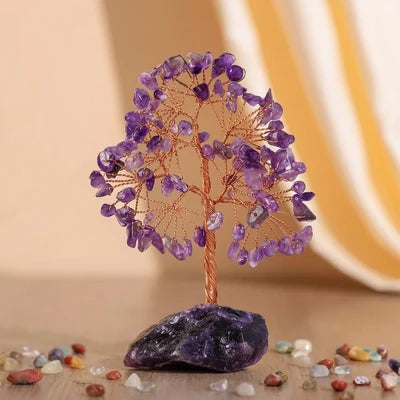 Harmonie Vibrante - Arbre de Vie en Pierres Naturelles