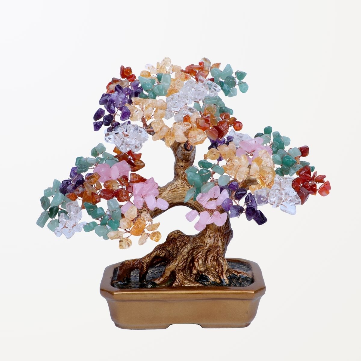 Vitalité - Lebensbaum in 7 Chakren im Feng Shui-Stil