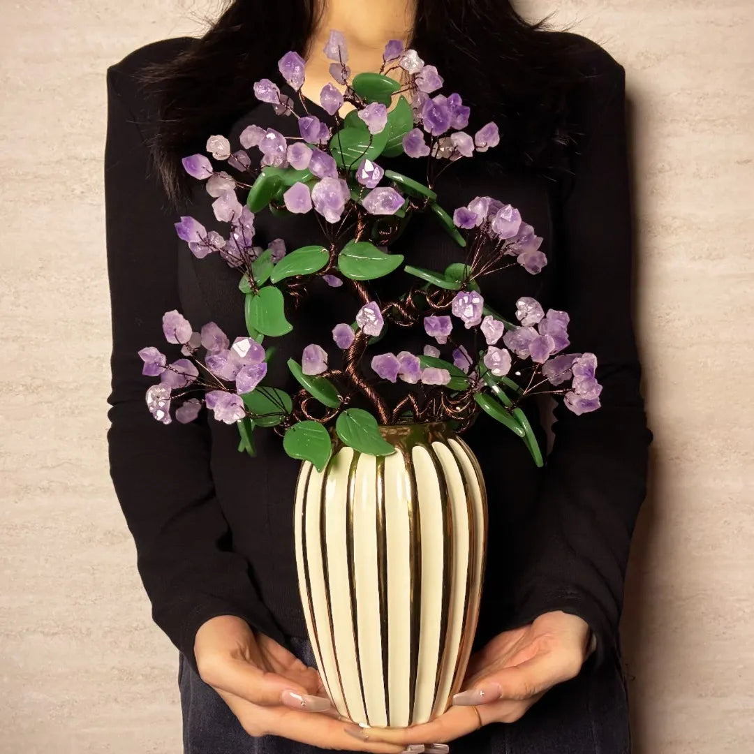 Innere Ruhe - Lebensbaum aus Amethyst
