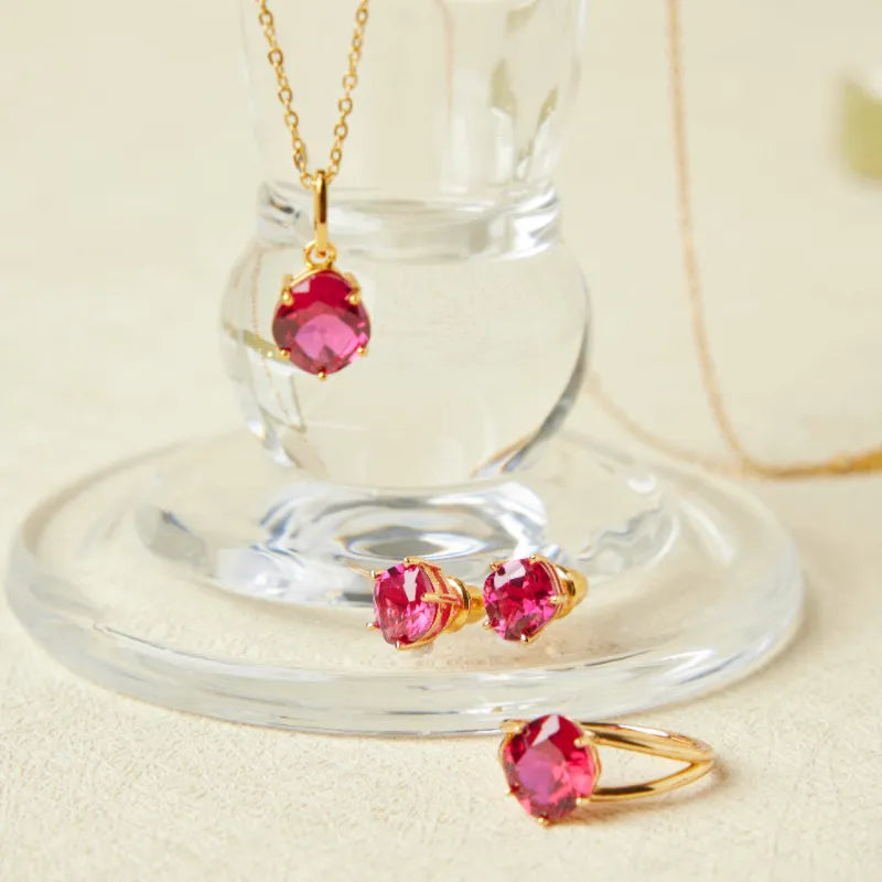 Karneolring "Elegante Essenz" Vergoldetes Silber