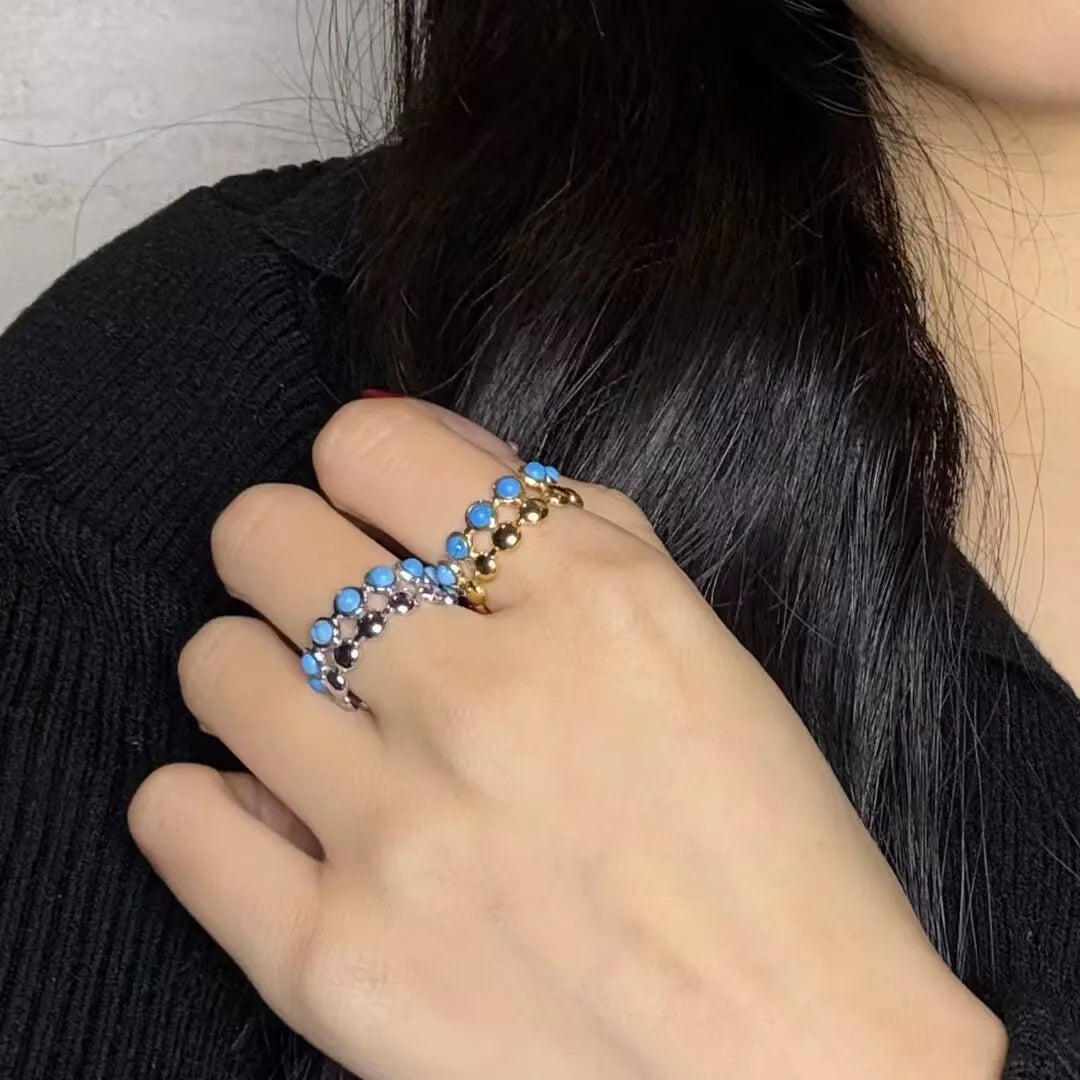 Türkisring "Charme Azur"