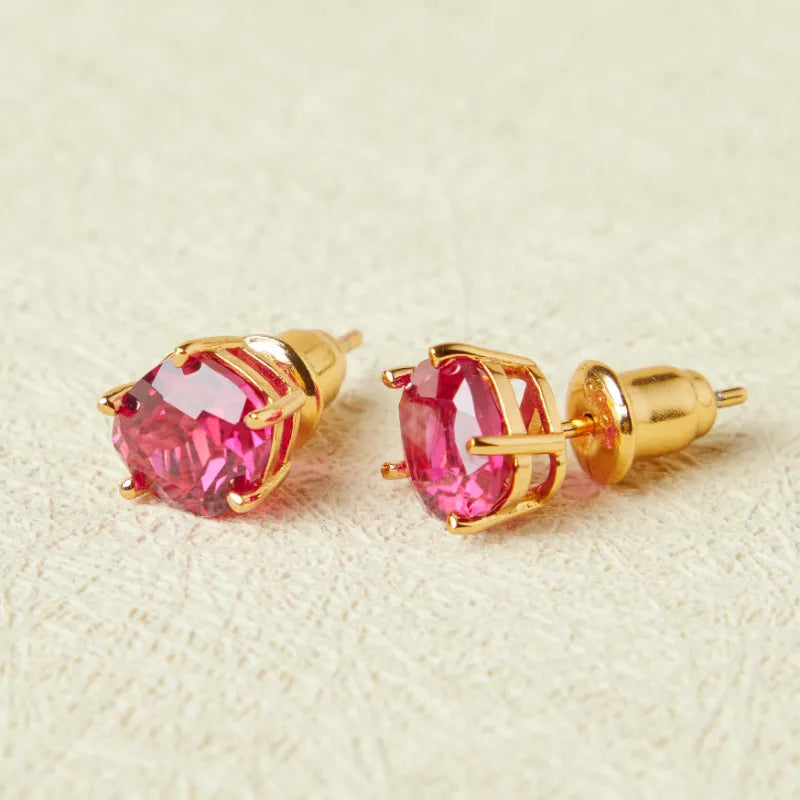 Carnelian Earrings "Elegant Essence" Gold-Plated Silver