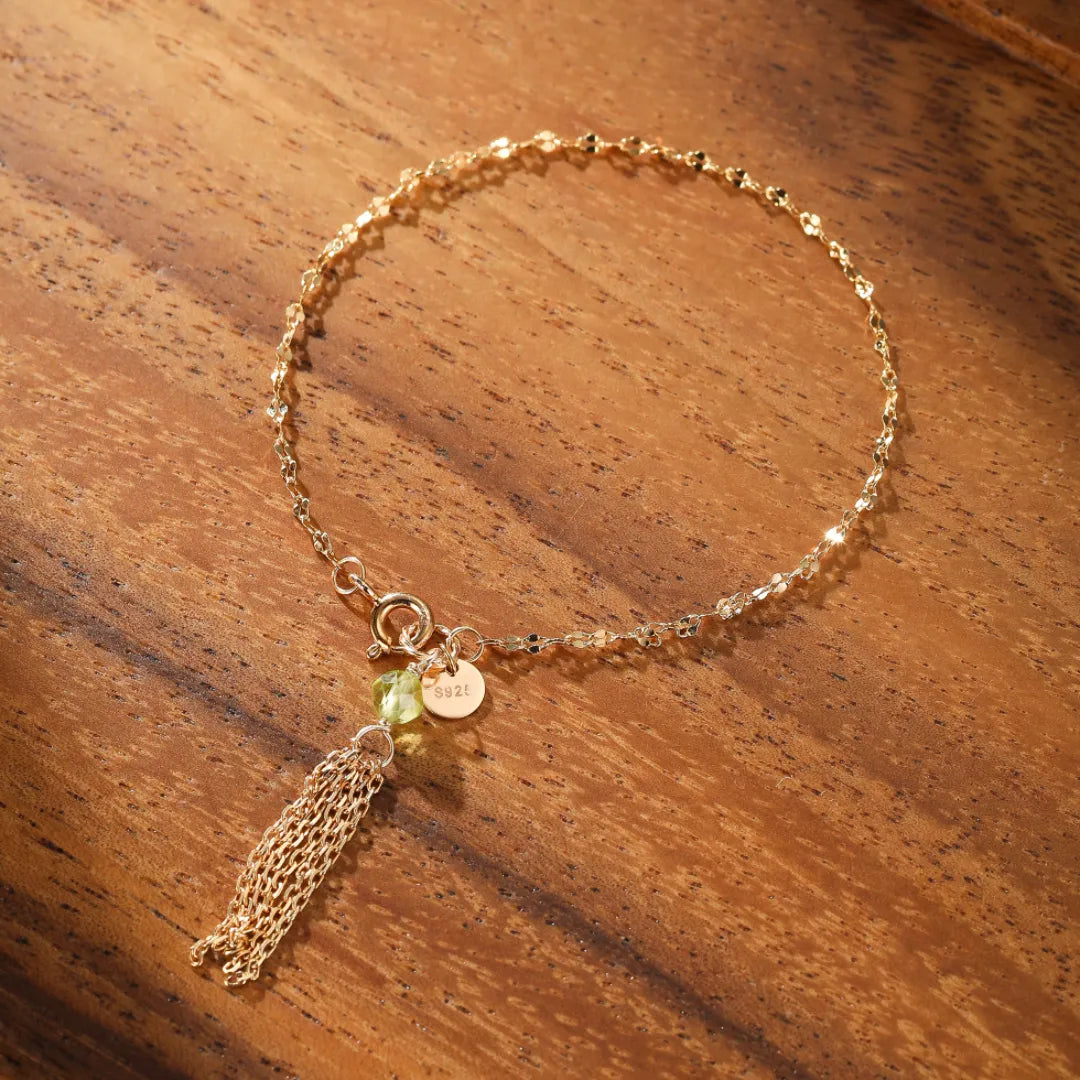 Amazonit Lapis Lazuli oder Peridot "Einzigartige Energie" Silber