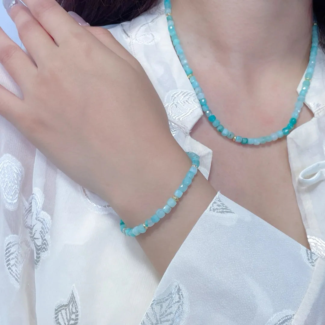 Amazonite Bracelet "Dawn Glimmers"