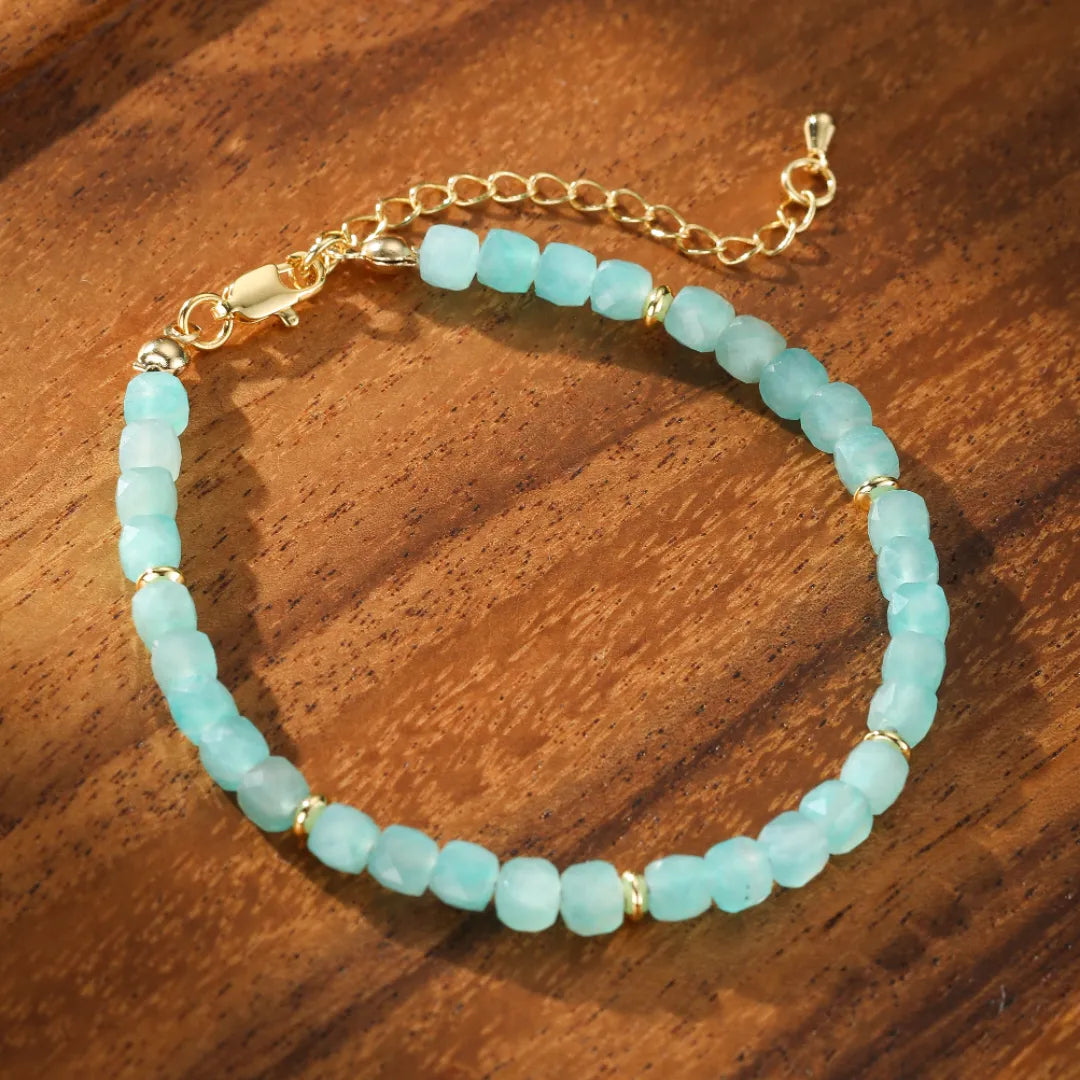 Amazonite Bracelet "Dawn Glimmers"