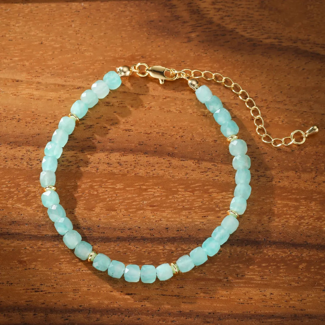 Amazonite Bracelet "Dawn Glimmers"