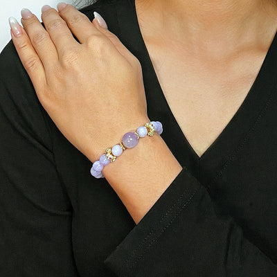 Amethyst Bracelet "Queen of Gentleness"