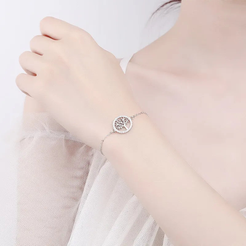 Tree of Life Bracelet "Vital Light" Silver