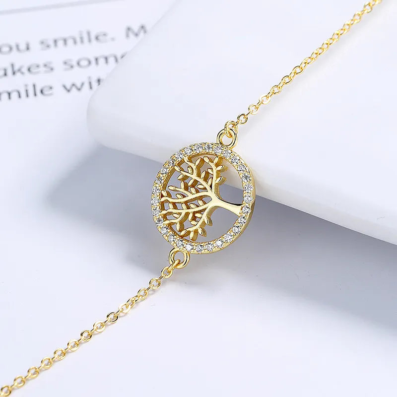 Armband Lebensbaum "Lebenslicht" Silber