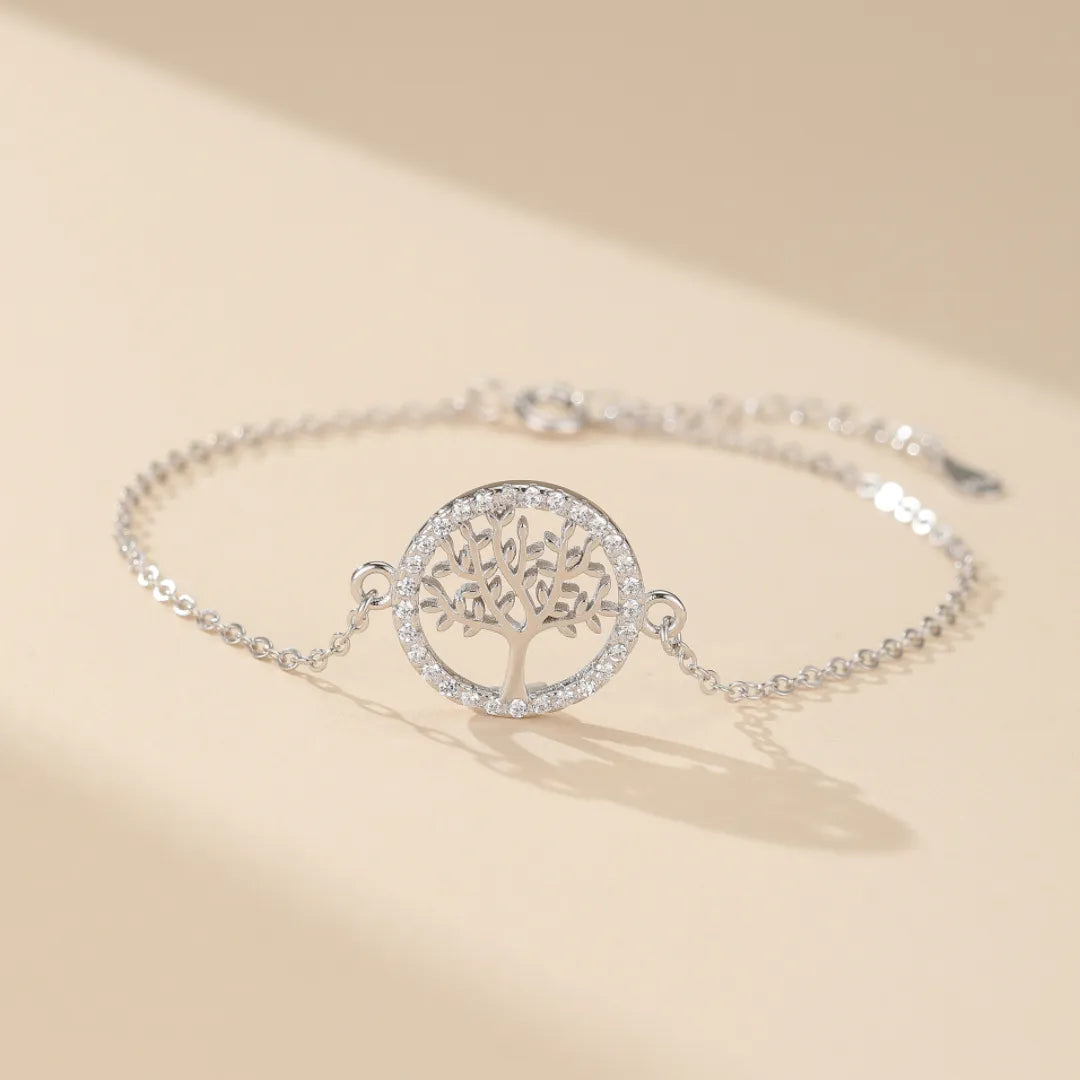 Tree of Life Bracelet "Vital Light" Silver