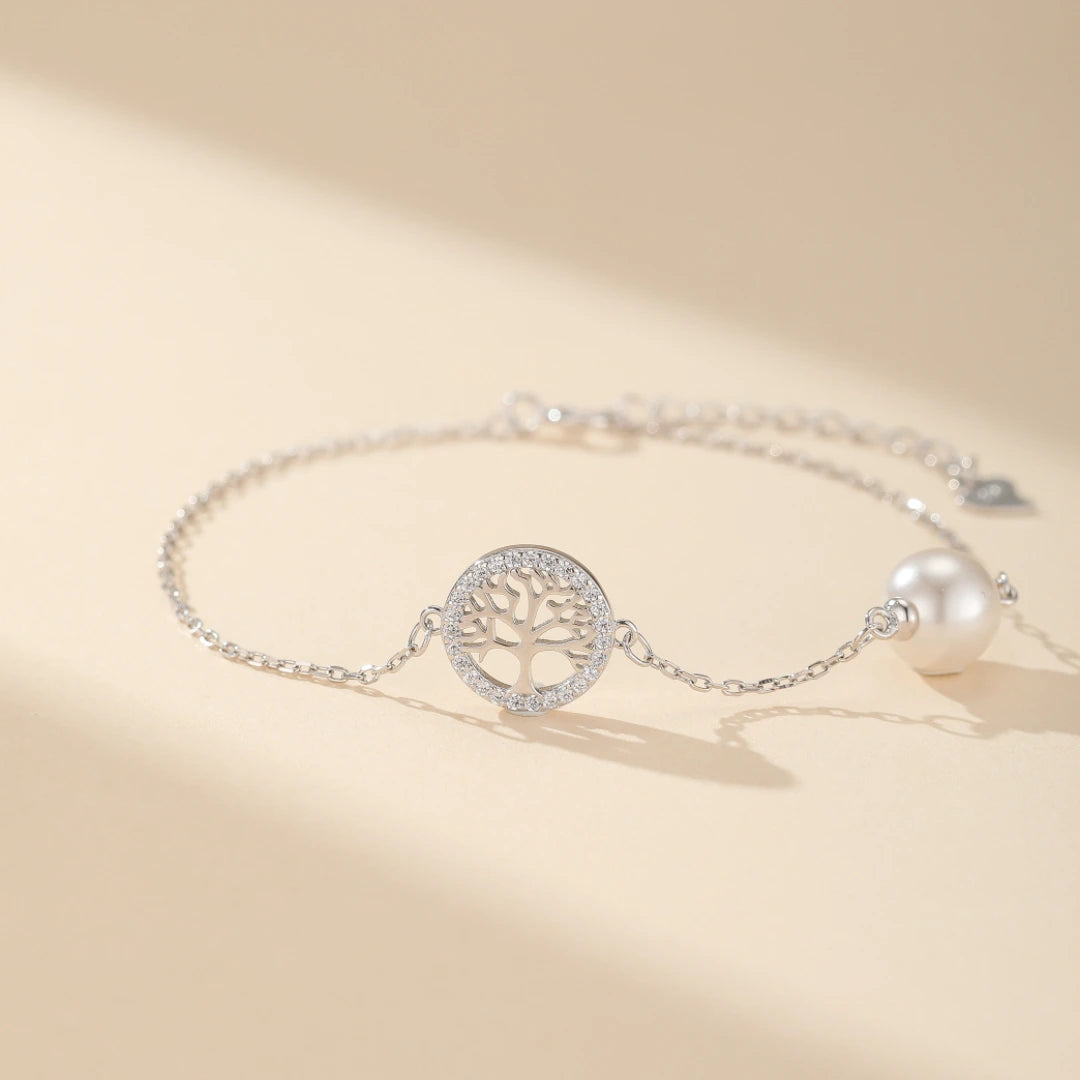 Bracelet Avec Arbre De Vie En Perles
