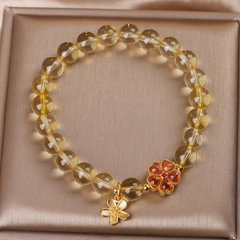 Citrine Bracelet "Pacific Flower"