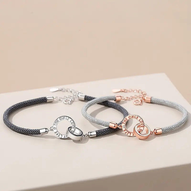 Bracciale Infinity in argento sterling - Bracciale scintillante regolabile da donna con pietre CZ - Italia Bracciale Infinity in argento sterling - Bracciale scintillante regolabile da donna con pietre CZ - Italia