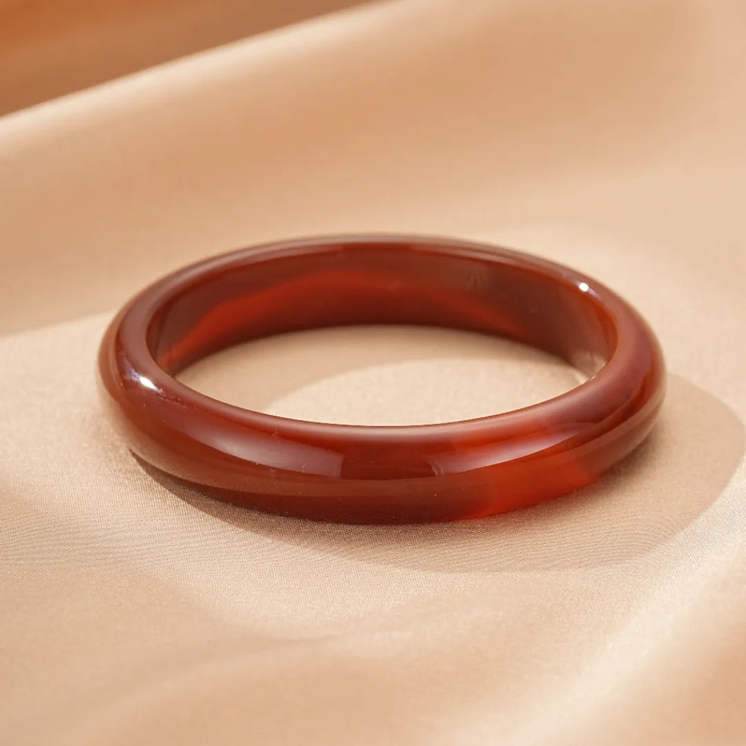 Agate Bangle "Bold Strength"