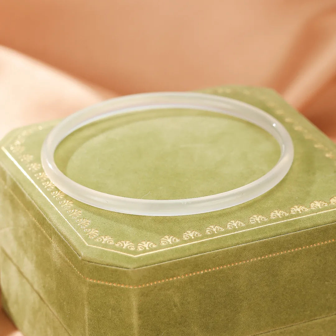 Armband aus Chalcedon "Aquatische Frische"