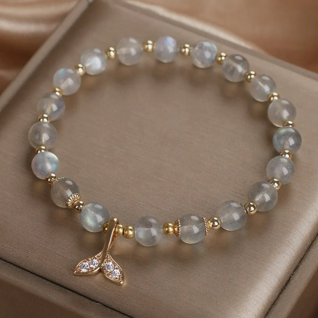 Labradorite Bracelet "Marine Purity"