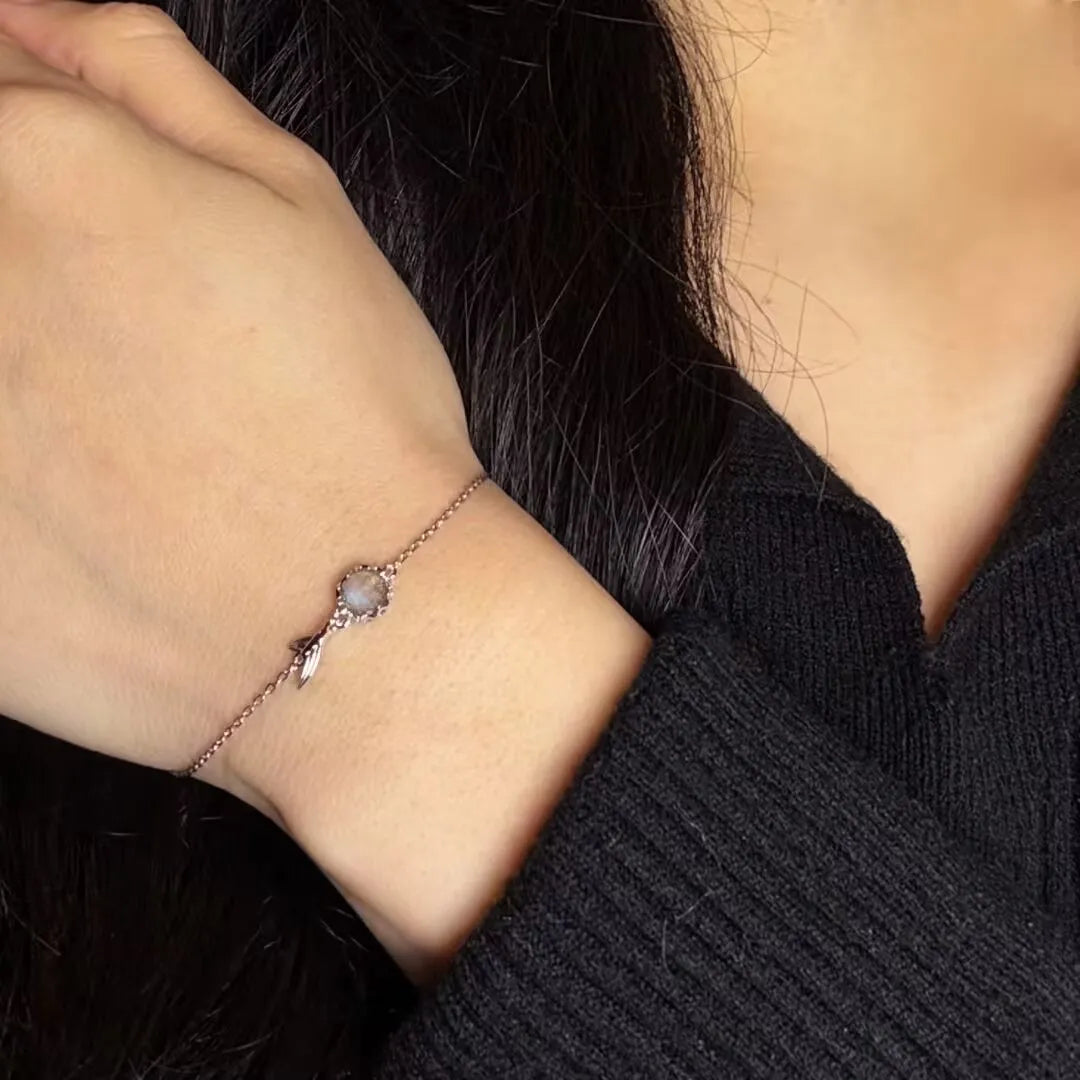 Labradorite Bracelet "Magical Mermaid" Silver