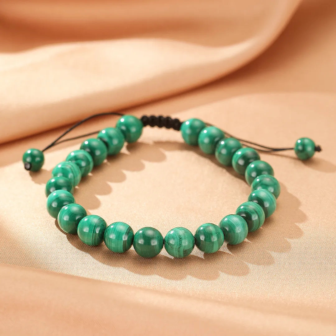 Bracelet Malachite "Harmonie Énergétique"