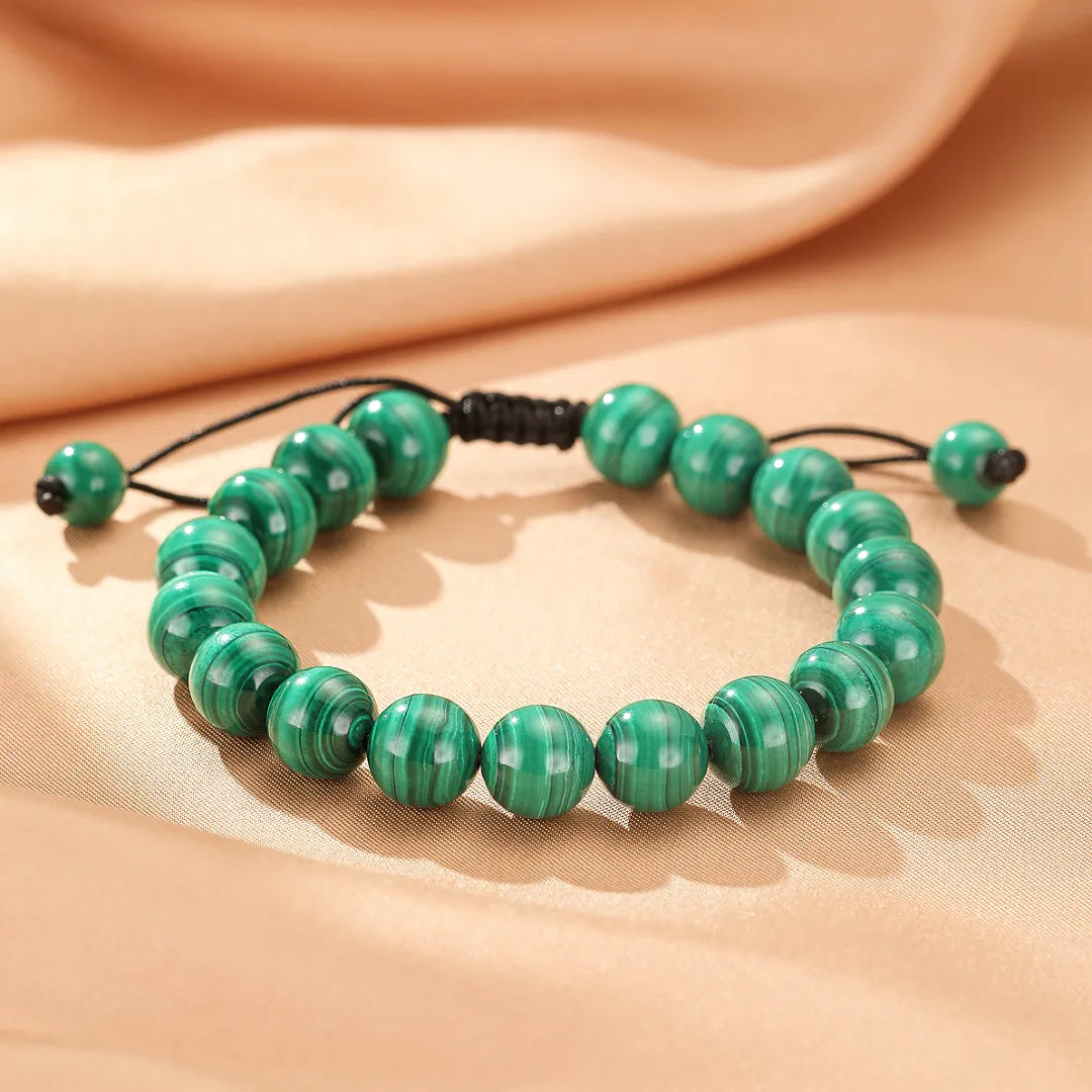 Bracelet Malachite "Harmonie Énergétique"