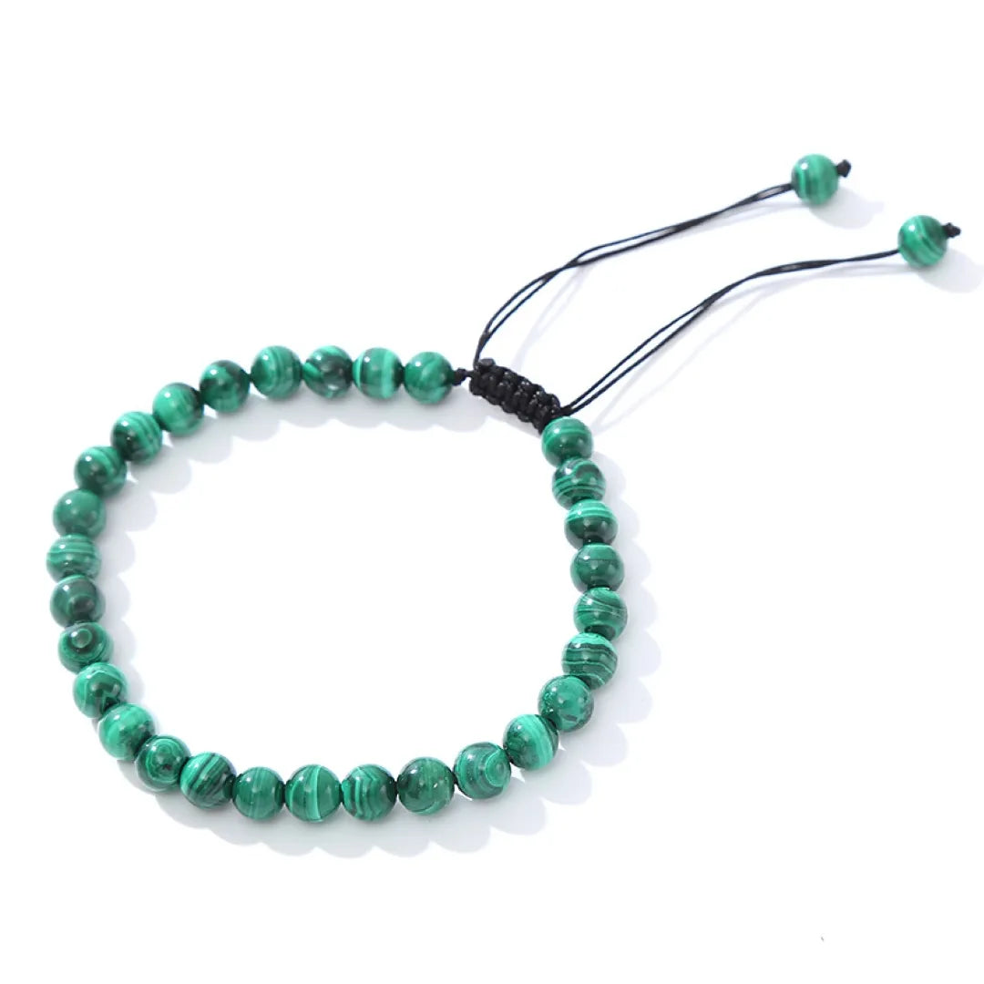 Bracelet Malachite "Harmonie Énergétique"