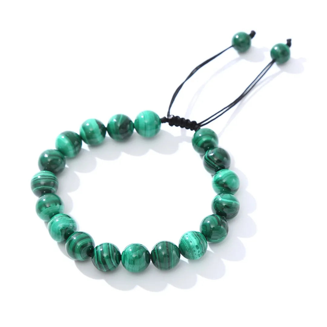Bracelet Malachite "Harmonie Énergétique"