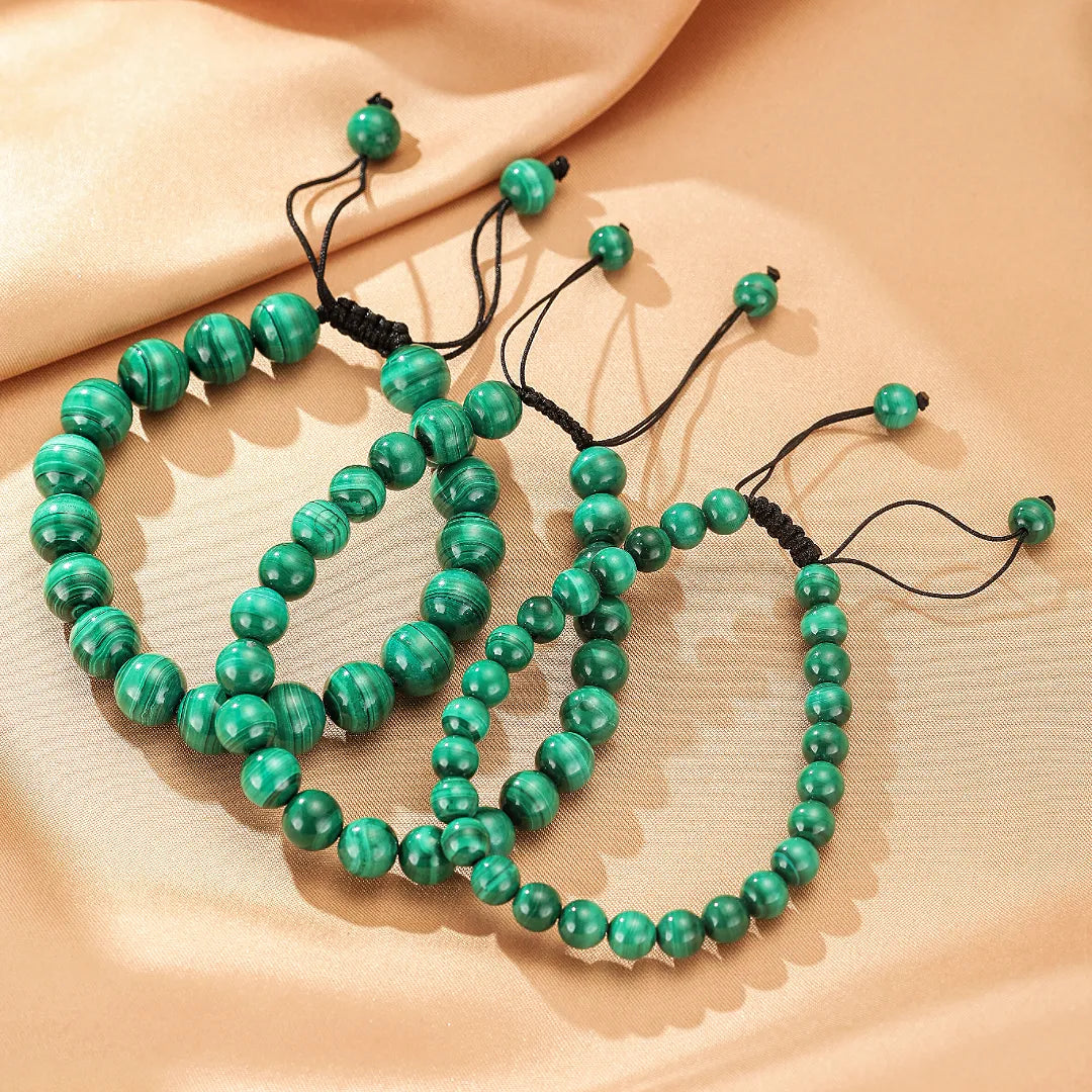 Bracelet Malachite "Harmonie Énergétique"