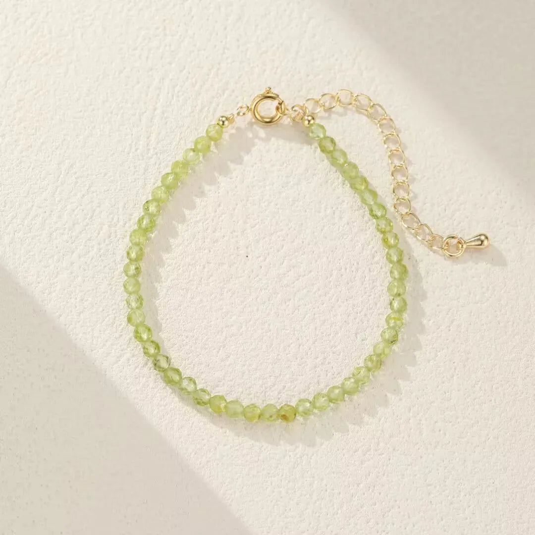 Peridot Bracelet "Green Freshness"