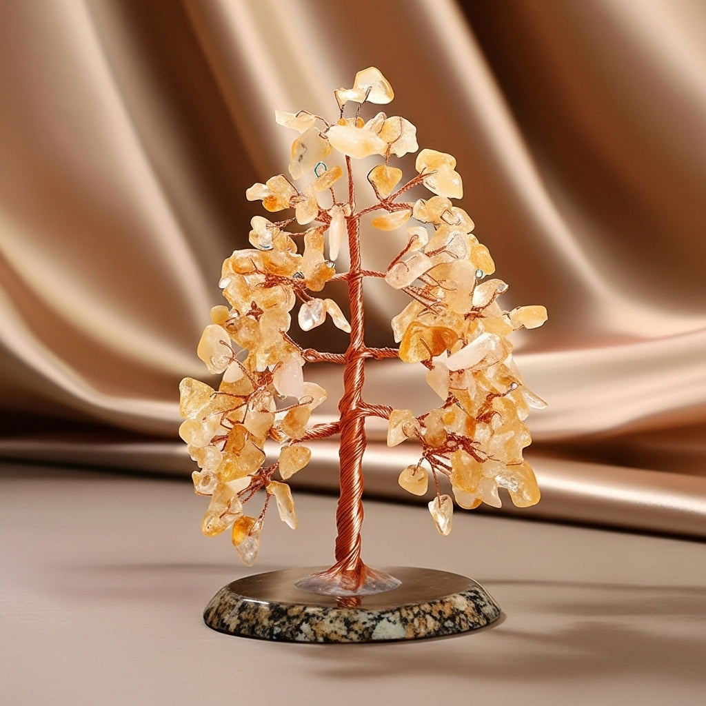 Fortune - Gift Box in Citrine, Tree of Life and Bracelet