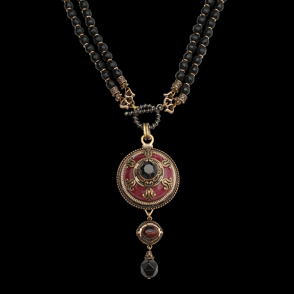 Collar de Ágata "Maravilla de Antaño"